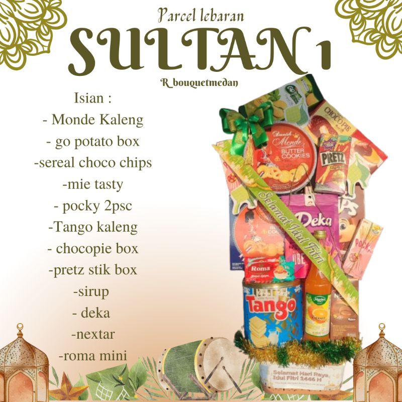 

(INSTAN)ETALASE khusus CUSTOM Parcel Lebaran Idul Fitri Super Premium/Parcel medan/Parcel lebaran medan/Hampers medan