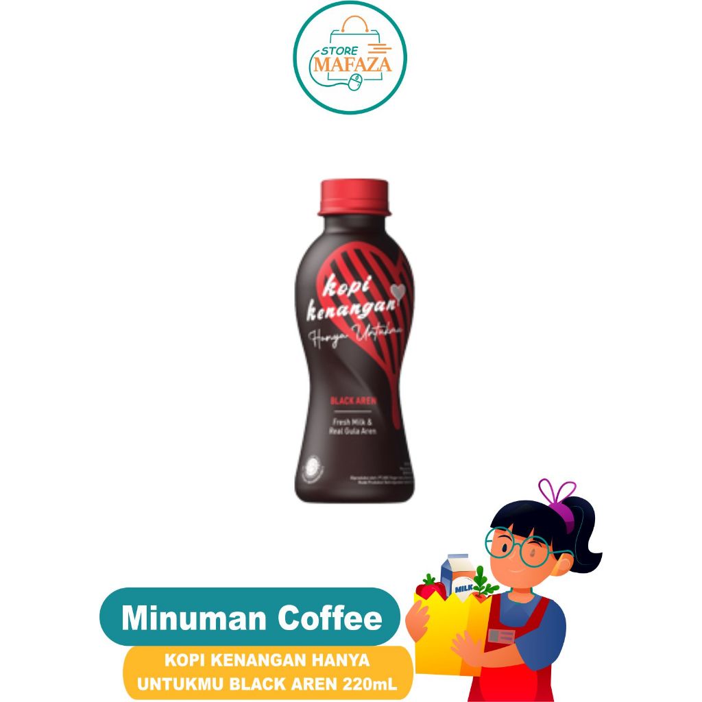 

KOPI KENANGAN HANYA UNTUKMU COFFEE DRINK BLACK AREN BTL 220mL