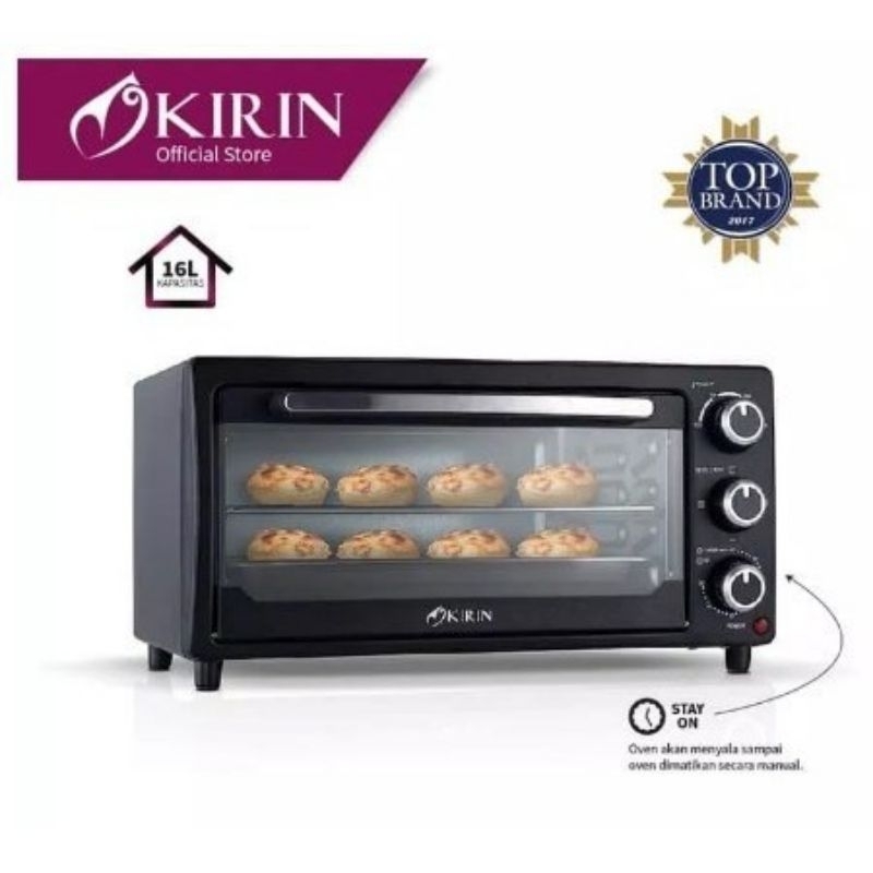 BATAM - Kirin KBO 160LL Oven Listrik 16L Low Watt With Lamp Electric