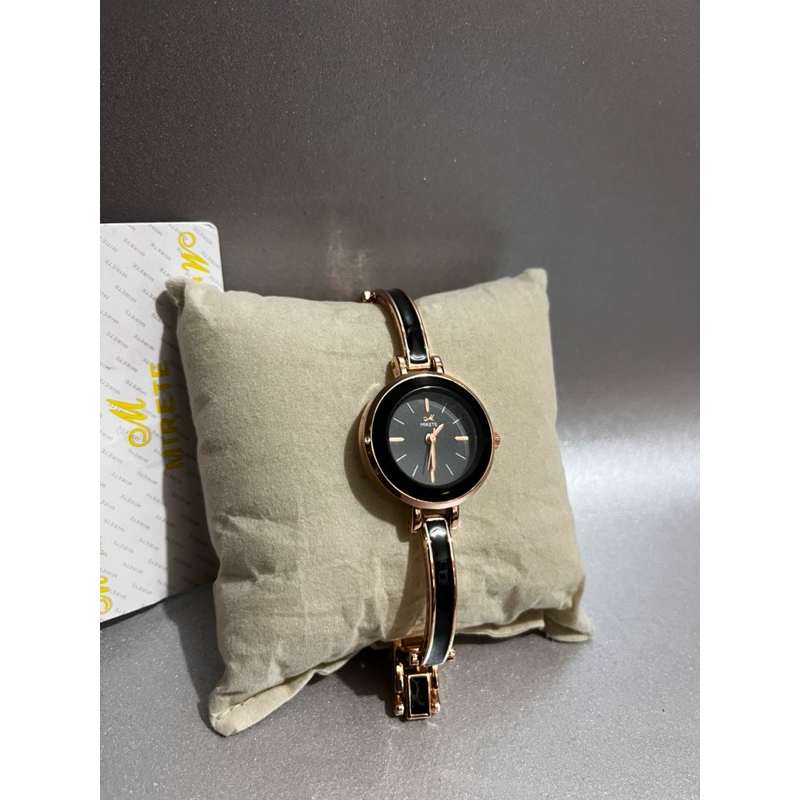 MIRETE original JAM TANGAN CEWEK RANTAI MINI SEMI KERAMIK