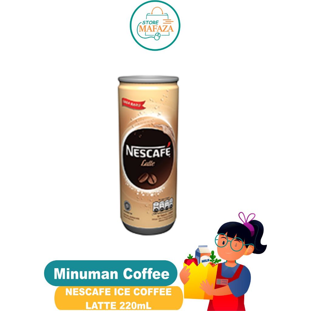 

NESCAFE ICE COFFEE LATTE 1 CARTON ISI 24 KLG 220mL