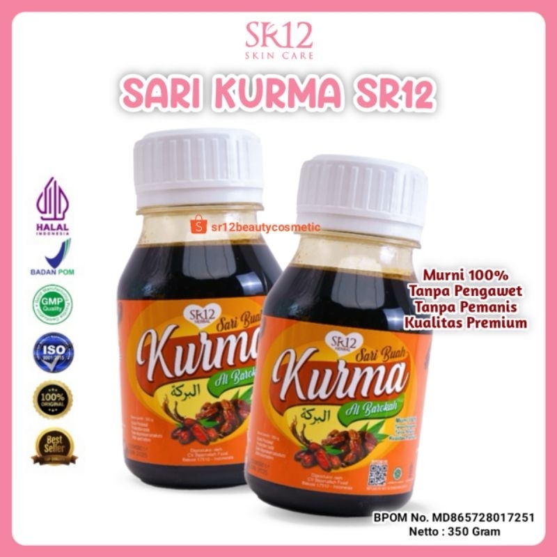 

Sari Kurma SR12 Original 350 Gram Meningkatkan Stamina Tubuh Mencegah Anemia Nutrisi Ibu Hamil Dan Menyusui