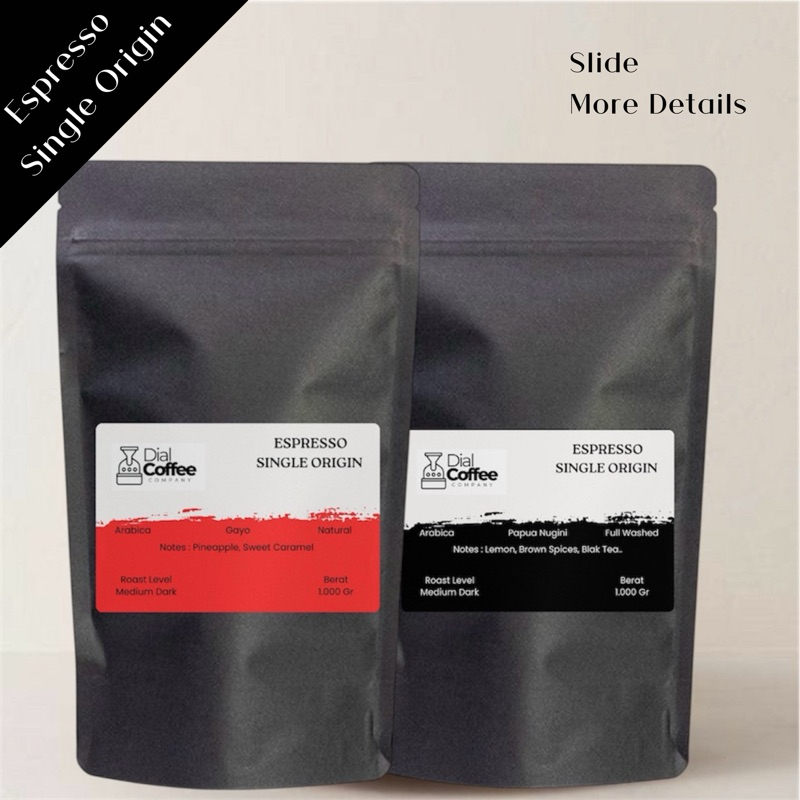 

Single Origin Espresso Arabica | Arabika Indonesia Aceh Gayo | Prau | Sindoro | Papua Nugini | 1 kg 1kg kilo