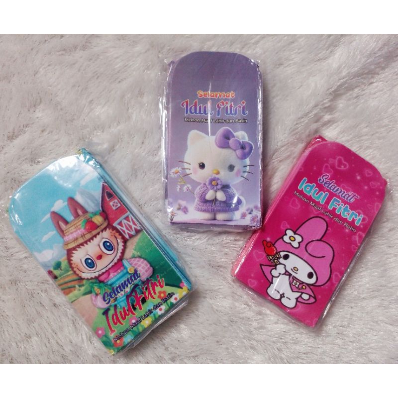 

Amplop Lebaran / Amplop Idul Fitri Motif Lucu 10 pcs