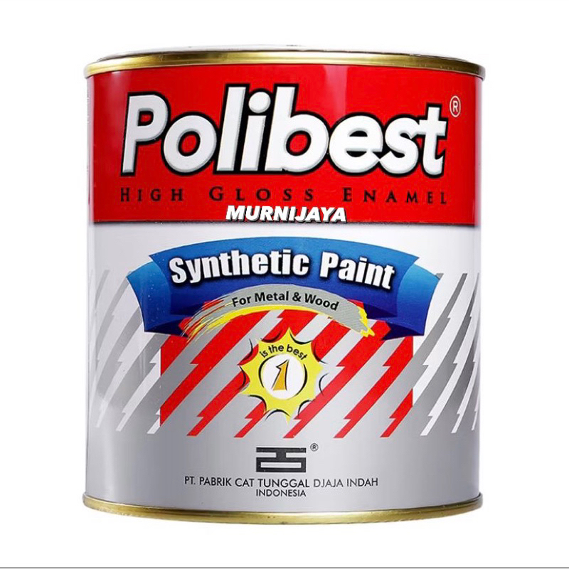 

POLIBEST CAT KAYU DAN BESI 800GR WARNA GOLD/EMAS CAMPURAN THINNER