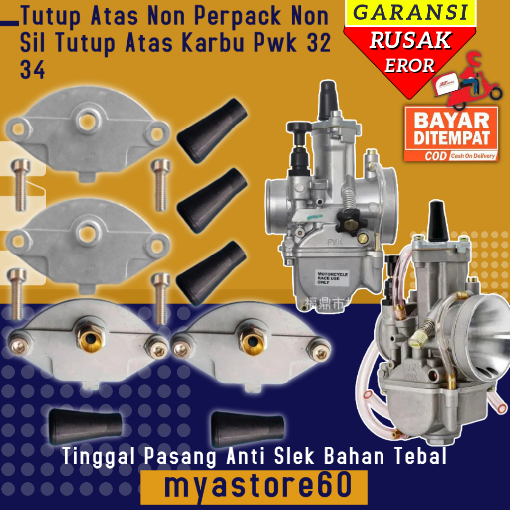 Tutup Atas Non Perpack Non Sil Tutup Atas Sparepart Karburator Karbu Sudco KWS CPO NGO Carburator Tu