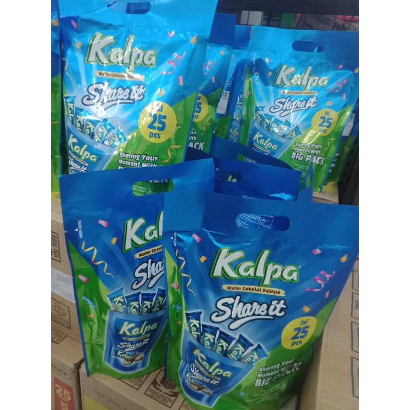 

KALPA Sher it Wafer Coklat Kelapa Big Pack isi 25 pcs