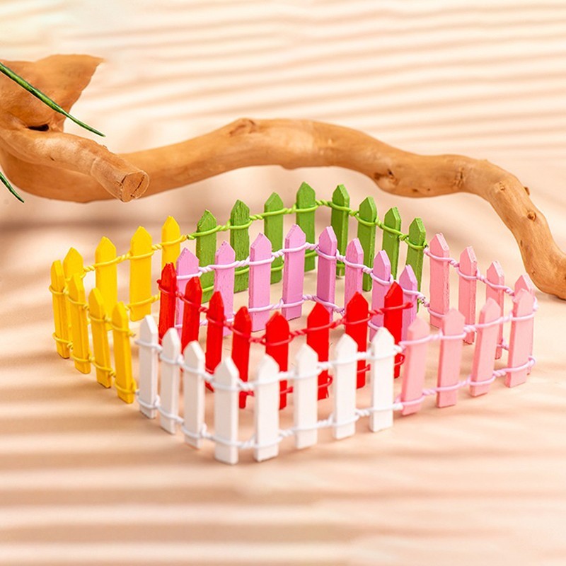 5*90cm Pagar Miniatur Miniatur Pagar Rumah Miniatur Pagar Kayu For Diy Rumah Miniatur Maket Pagar