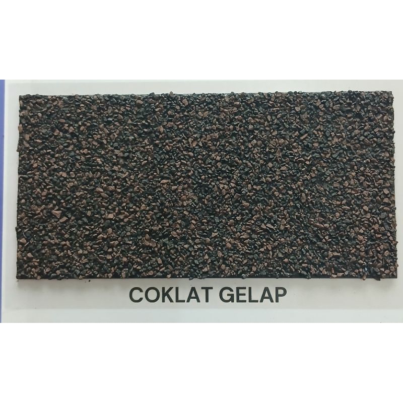 Genteng Atap bitumen bali bitumen warna coklat gelap