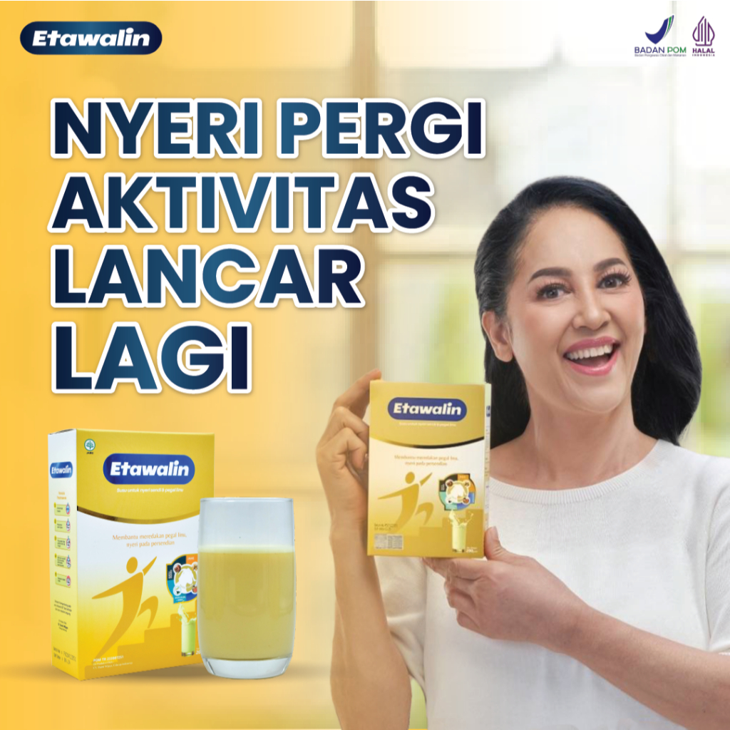 

Etawalin Susu Etawa Original Atasi Nyeri Sendi dan Asam Urat dan Menjaga Kesehatan Tulang