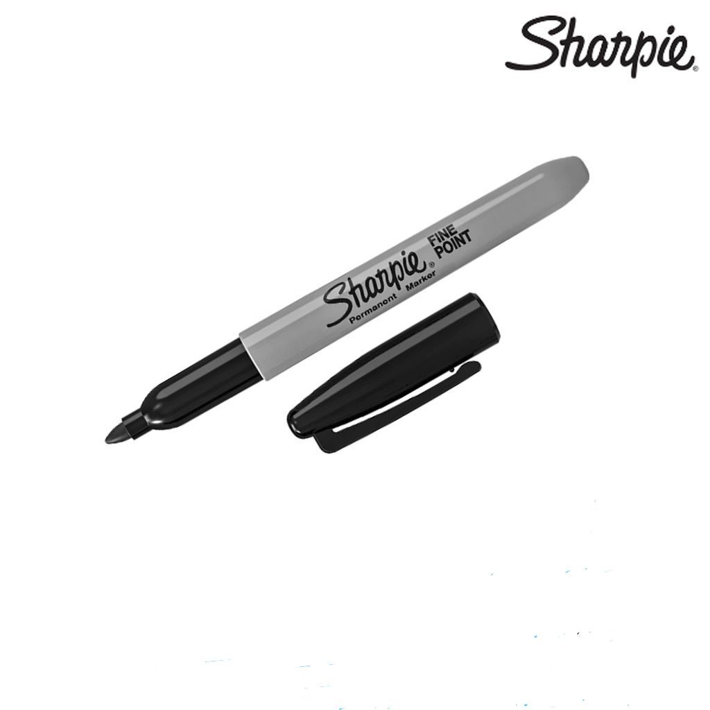 

sharpie fine point black satuan ( spidol permanent ohp )