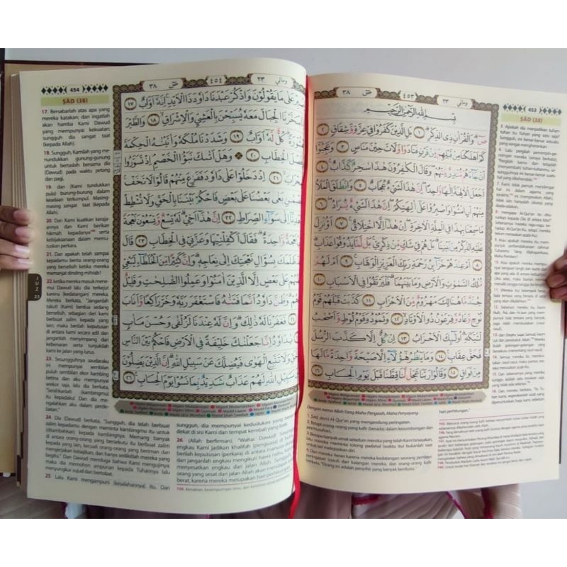 Rabita Alquran Jumbo Terjemahan Tajwid Warna Lansia