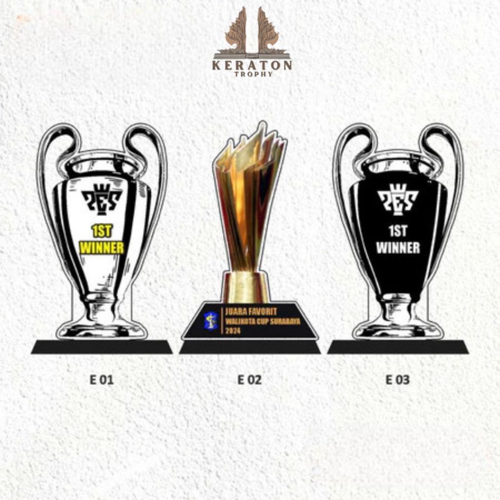 Piala PES PIALA GAME Piala Gaming Piala PS Akrilik Custom