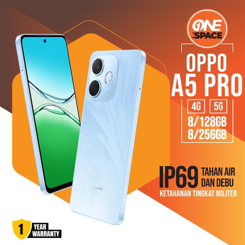 OPPO A5 Pro 4G 5G 8/128 8/256 GB 8GB 128GB 256GB HP Android