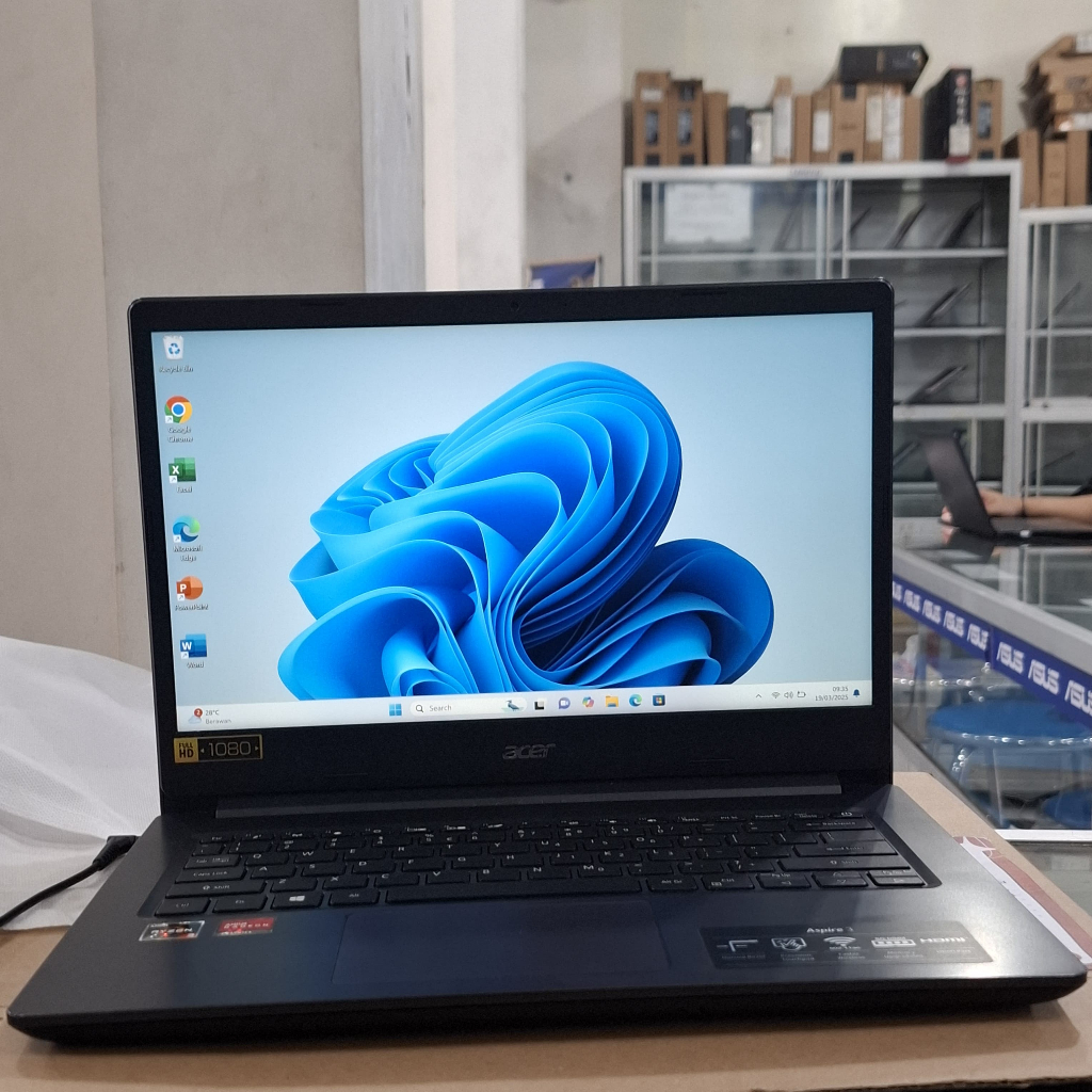 Laptop Baru – Acer 3 A314 22 | Ryzen 3 3250U, RAM 4GB, SSD 256GB, Windows 11