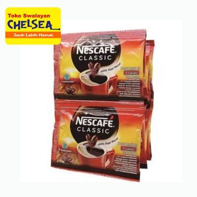 

Nescafe Classic 2gr per 6 renceng/ kopi hitam/ nescafe classic 2 gram