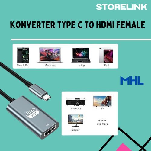 Type C to HDMI Adapter Mhl, Converter type c to hdmi female usb c ke hdmi tv /adapter type c to hdmi