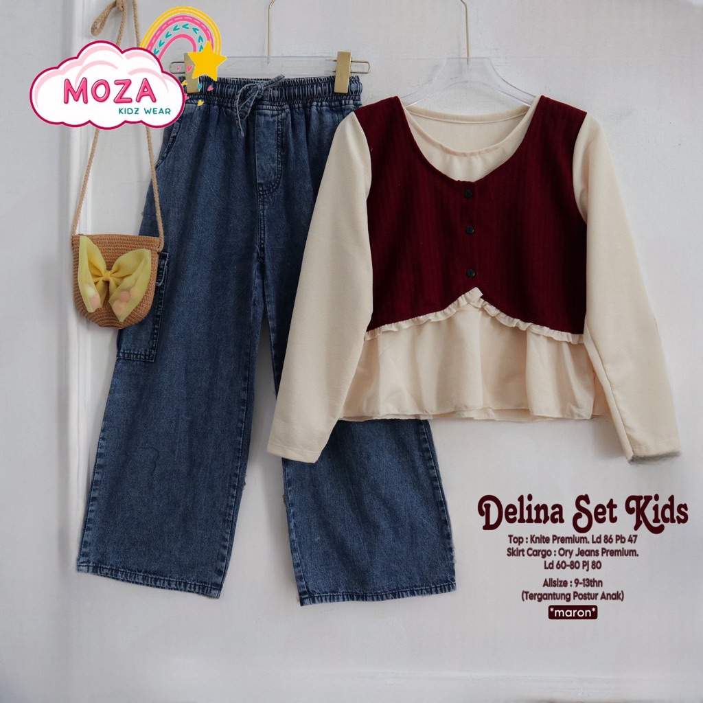 DELINA MAUDI YELTA PUTY NUNA DANCA LENY PIENA MARETA KAYLA • MICKY • YOPY SET KIDS • MOZA KIDZ WEAR 