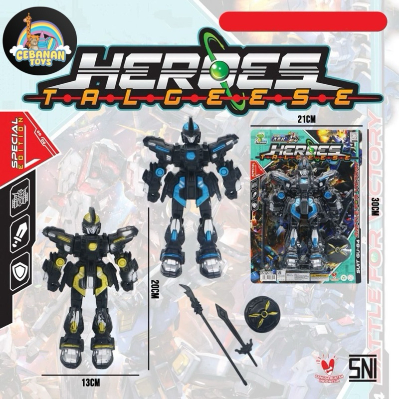 Robot Heroes || Robot - robotan || Mainan Robot Gundam || Robot Transformer Mainan || Mainan Robot