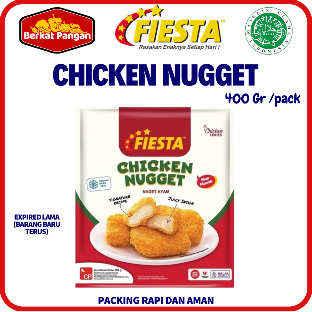

Fiesta Chicken Nugget 400 gr