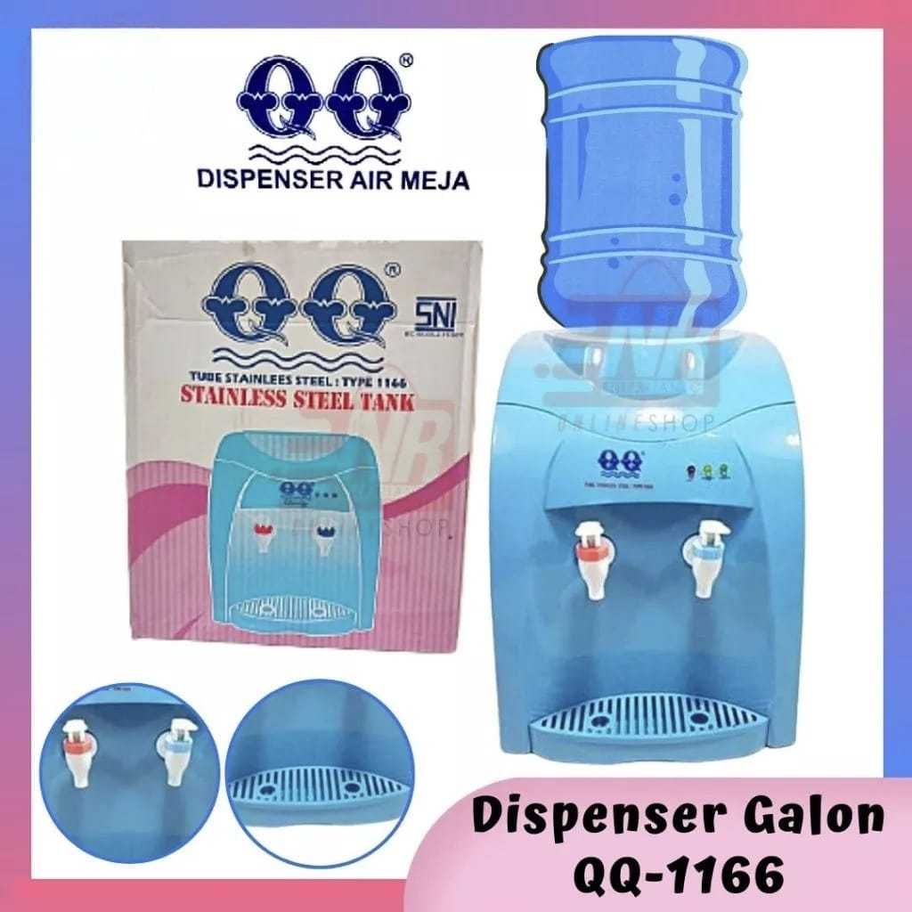 Dispenser Air Galon Meja QQ - 1166 / Dispenser Meja / Dispenser Galon / Dispenser Air Panas Normal