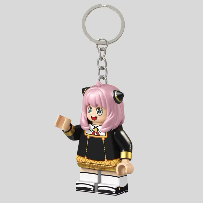 Anya LEGO Keychain | Gantungan Kunci LEGO Anya | Spy x Family Series