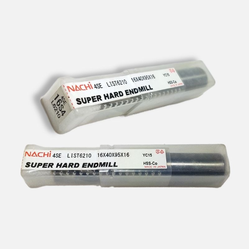 Endmill hss 16mm 4 flute new original NACHI bor frais mata Milling 16 mm 4f end mill