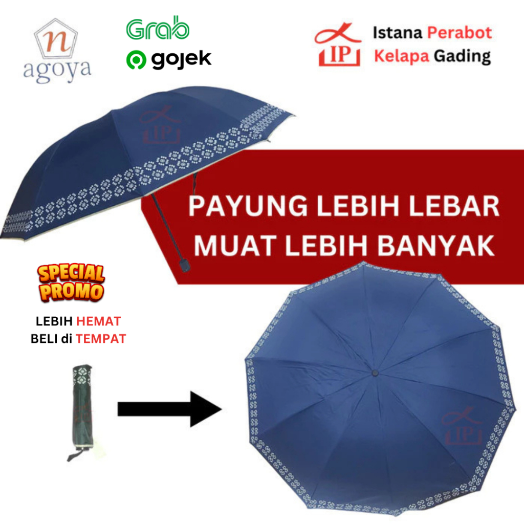 PAYUNG LIPET 3 JUMBO AGOYA NF-517