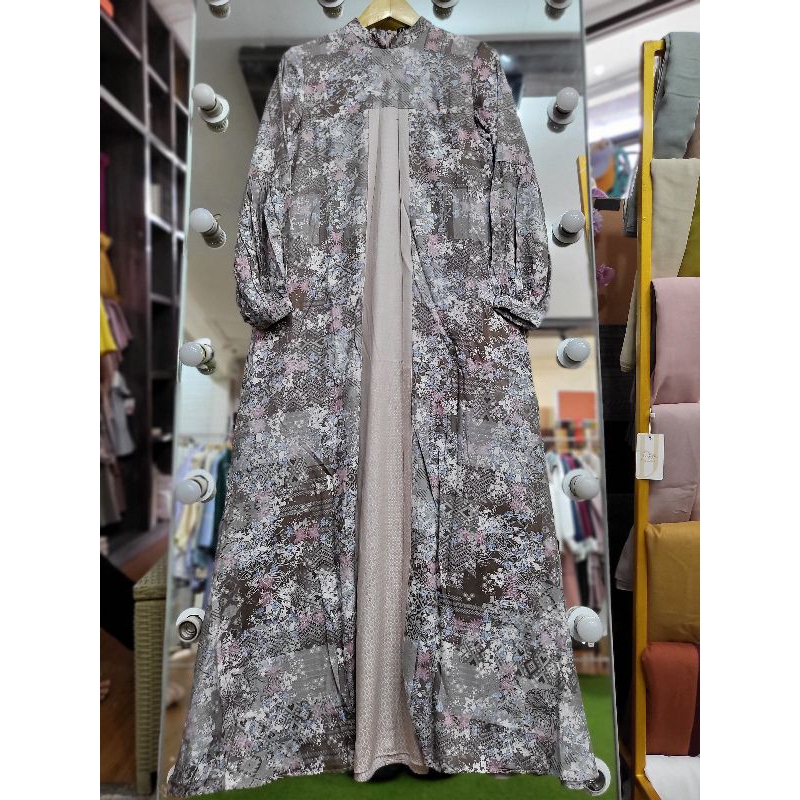 Zalifa Davina Dress Terbaru. Gema Raya Zalifa Terbaru. Dress Gamis Zalifa Terbaru. Davina Dress Zali