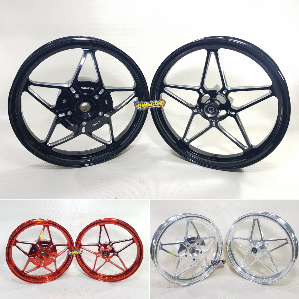 Velg Racing DND Delkevic X1 Vario 160 CBS Pelek Bintang X-1