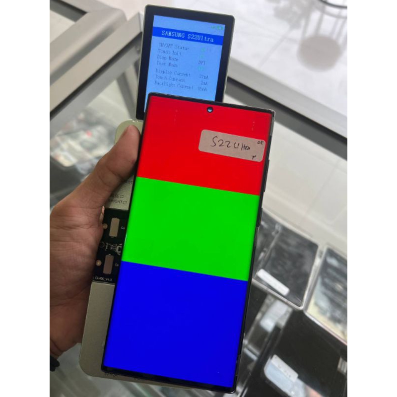 lcd ori copotan Samsung s22 ultra