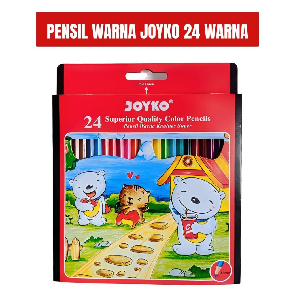 

PENSIL WARNA JOYKO 24 WARNA