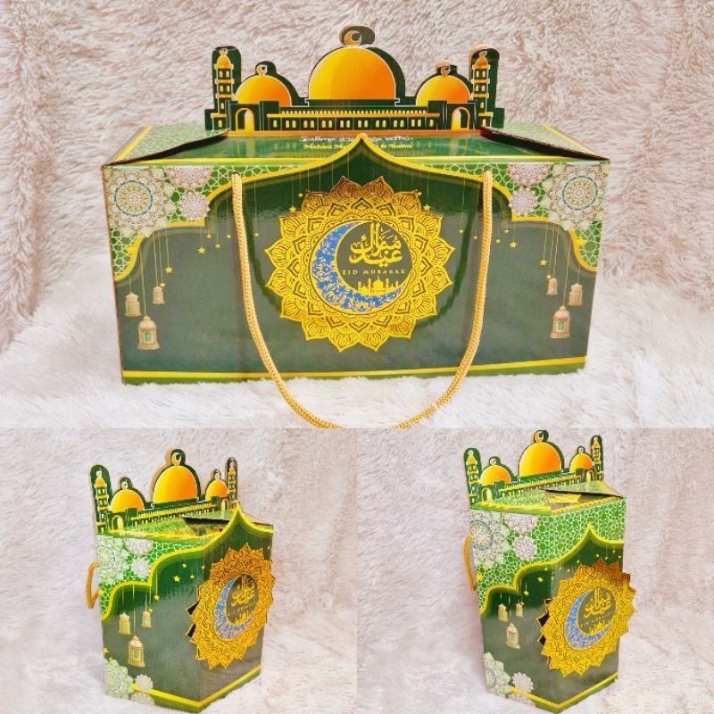 

BOX HAMPERS IDUL FITRI KOTAK TOPLES LEBARAN