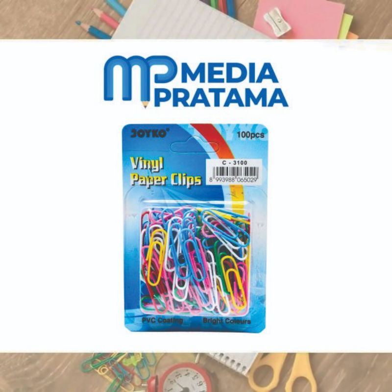 

PAPER CLIP VINYL JOYKO C 3100 - 100 pcs