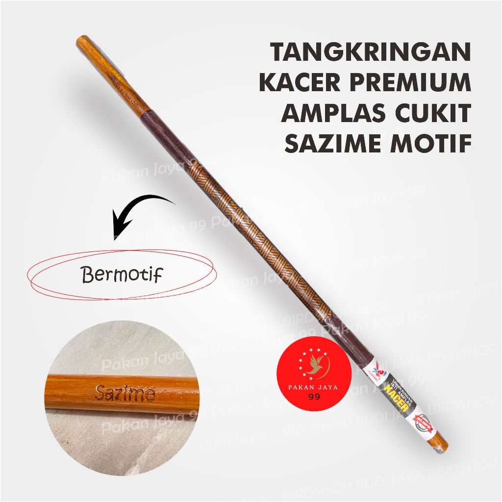 READY TANGKRINGAN KACER PREMIUM SAZIME KAYU JATI AMPLAS PLANGKRINGAN SANGKAR BURUNG KACER CUCAK