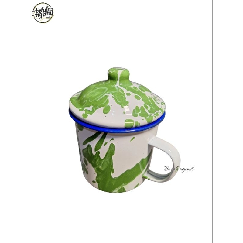 CANGKIR MOTIF BLIRIK 10CM GELAS JADUL BLIRIK GELAS TEH GELAS KOPI JADUL