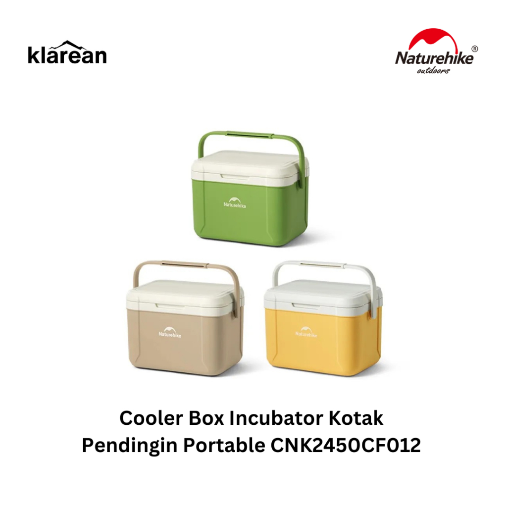 Naturehike Cooler Box CNK2450CF012 Incubator Kotak Pendingin Portable Camping Mancing