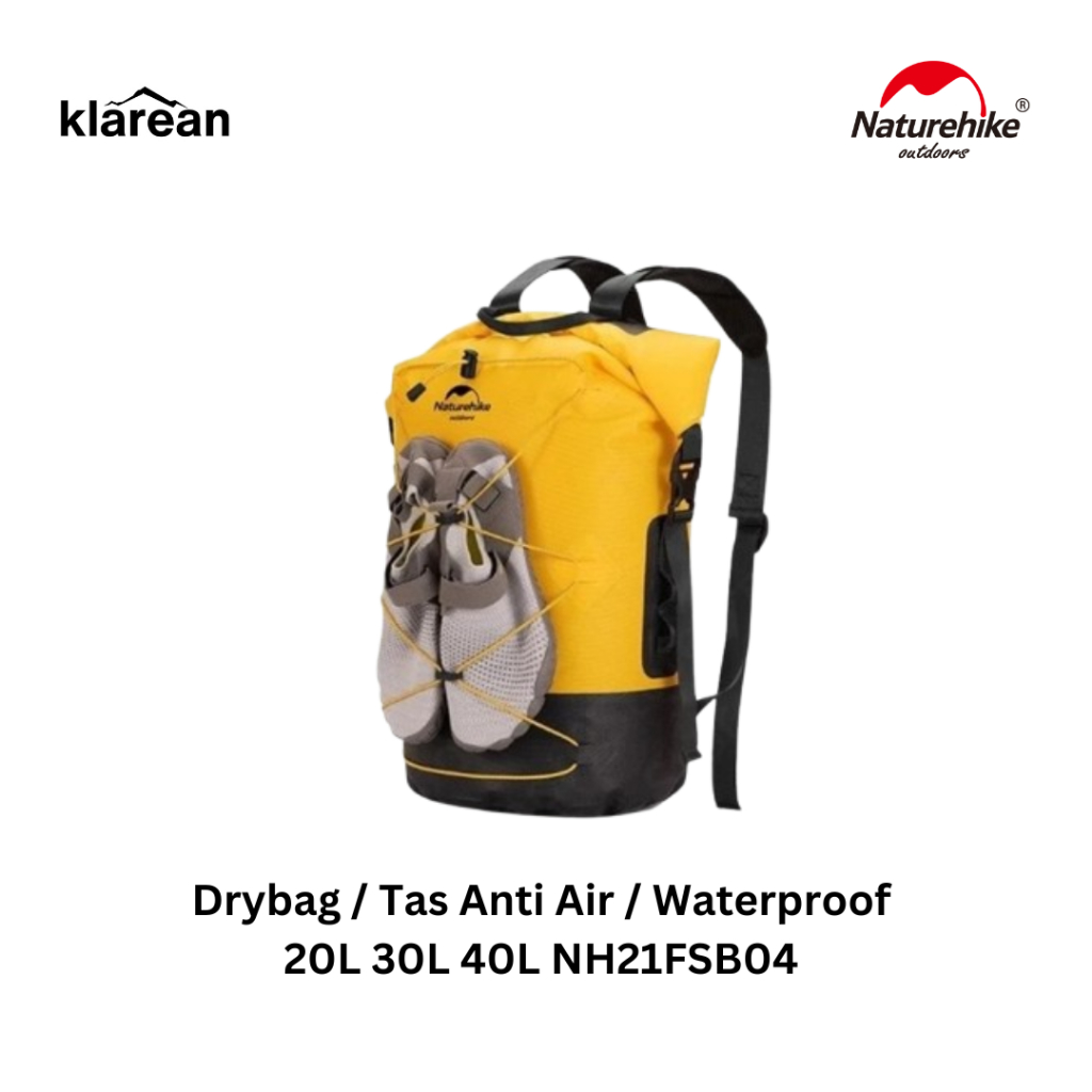 Naturehike NH21FSB04 Drybag / Tas Anti Air / Waterproof 20L 30L 40L
