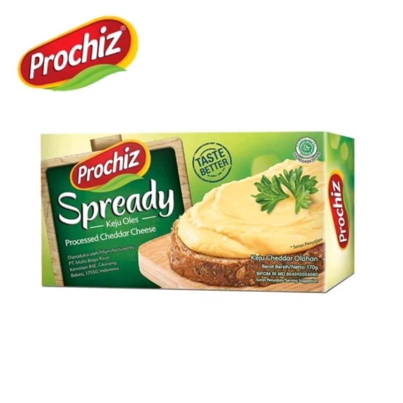 

Keju PROCHIZ spready 160gr keju oles serbaguna