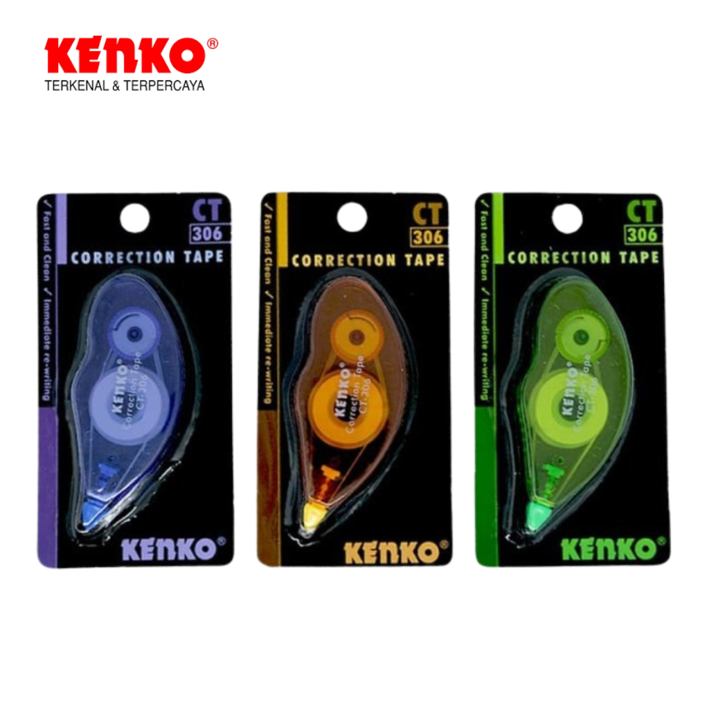 

Correction Tape Pita Koreksi Kenko CT-306 ( 6M )