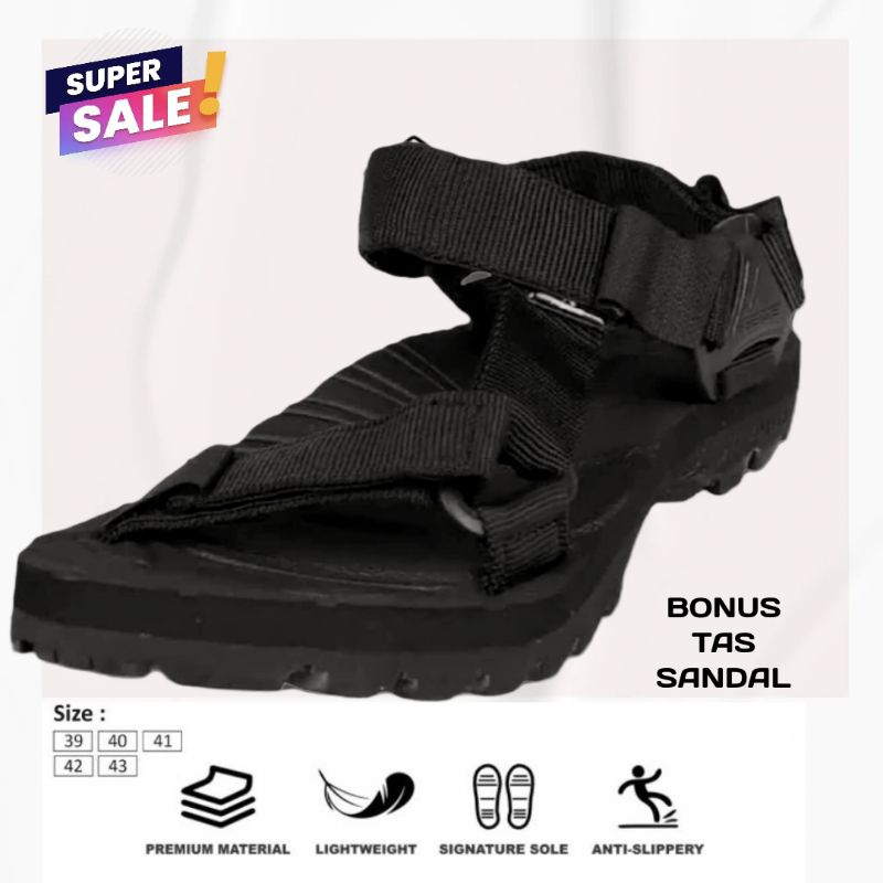 Sandal Gunung Casual Pria dan Wanita Tali Belakang Sandal Pria Dewasa Gunung Outdoor