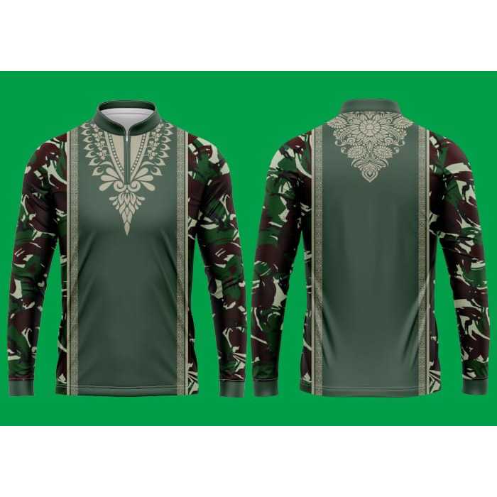 KOKO JERSEY HIJAU TUA LORENG MALVINAS NEW