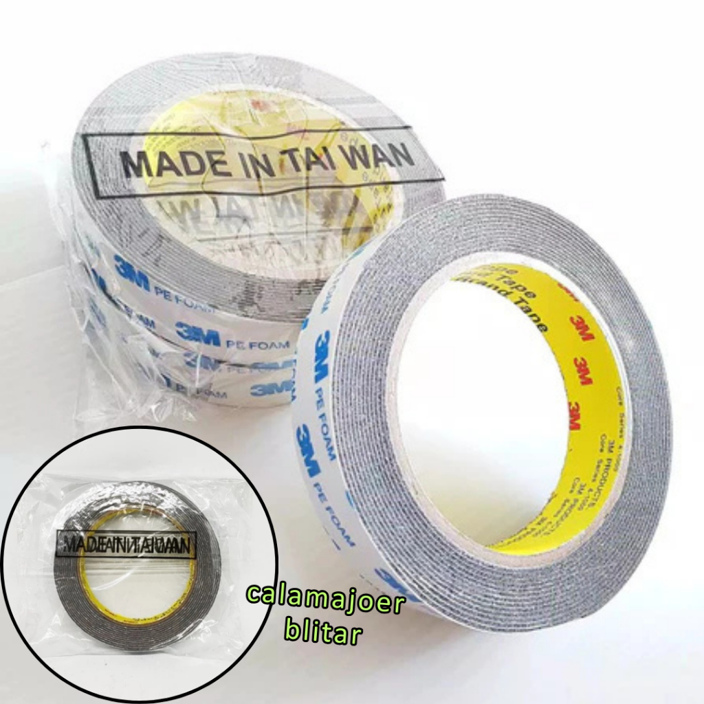 

Double Tape PE 3M Foam Putih 2cm x 4.5M