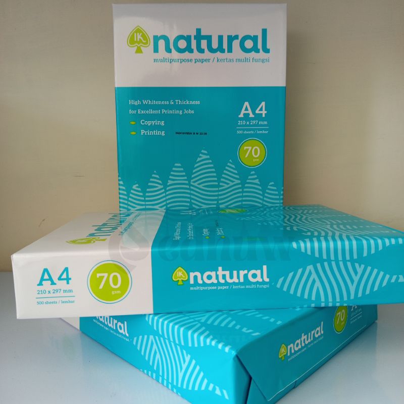 

Kertas HVS Natural a4 70 gsm