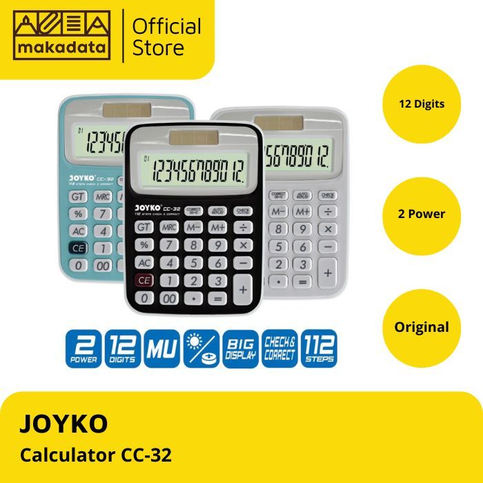 

CALCULATOR / KALKULATOR JOYKO CC-32 (1 PCS) MURAH