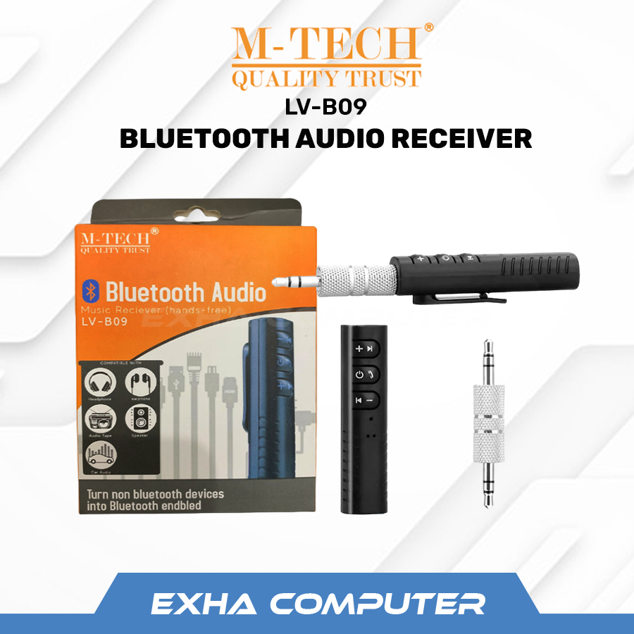 Bluetooth Receiver M-Tech LV-B09 Audio Music Receiver