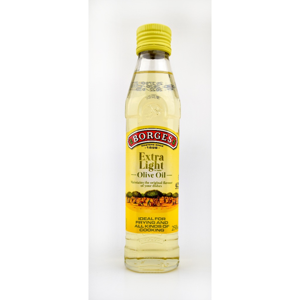 

Extra Light Virgin Olive Oil Borges / Minyak Zaitun Extra Light Borges - 250 ML