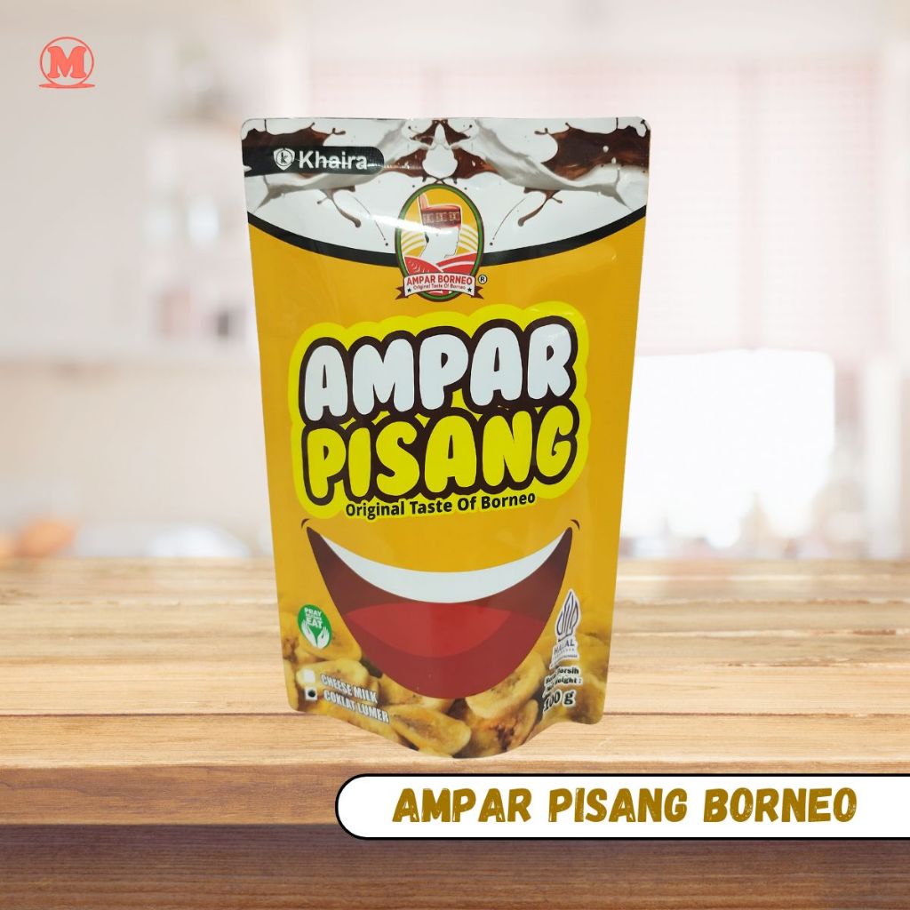 

Ampar Pisang Borneo Khas Banjarmasin Camilan Renyah Manis