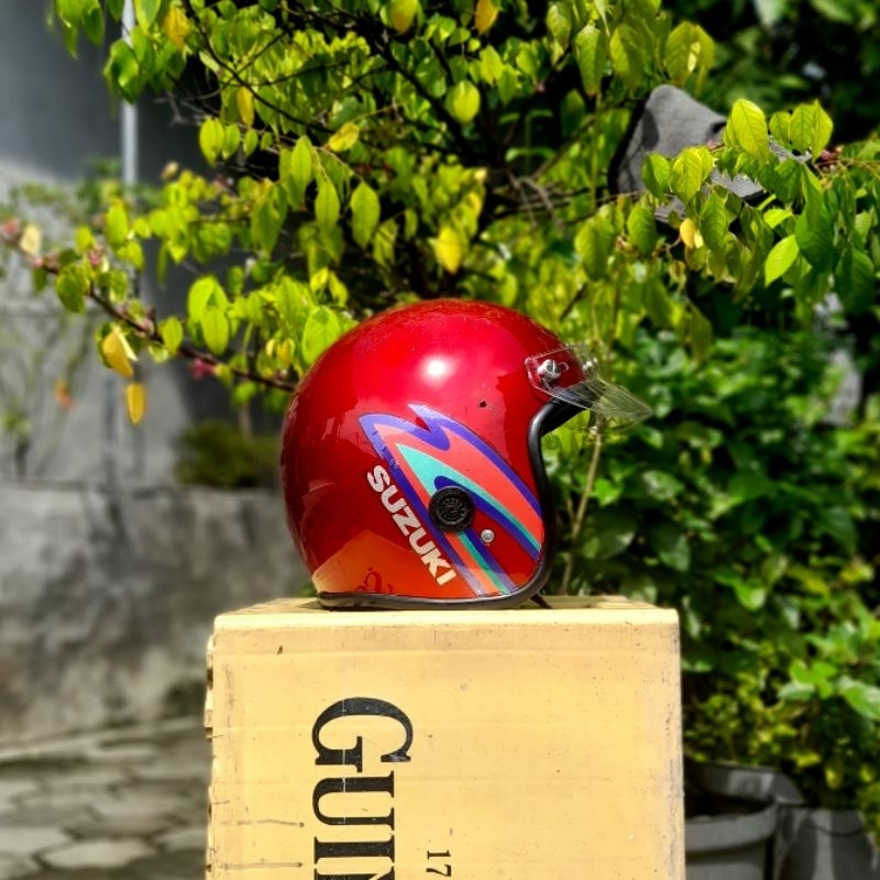 helm jadul | suzuki | helm lawas | helm suzuki | PROMO
