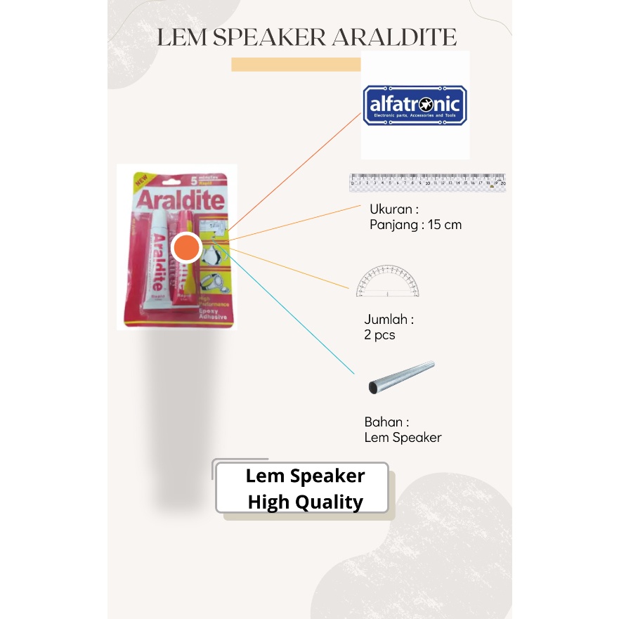 Gratis LEM SPEAKER ARALDITE